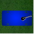 Custom Personalized License Plate With Add Names To Electric Guitar Musical