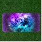 Custom Personalized License Plate Auto Tag With Cool Purple And Blue Space Art