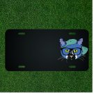Custom Personalized License Plate With Add Names To Cat With Glasses On FUNNY