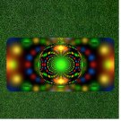 Custom Personalized License Plate Auto Tag With COOL Colorful Ball Illusion NEW