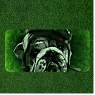 Custom Personalized License Plate Auto Tag With Stunning Pug With Goggles Design