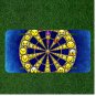 Custom Personalized License Plate Tag With Emoji Face Ferris Wheel Design Art