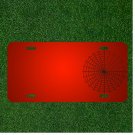 Custom Personalized License Plate With Add Names To Spider'S Web Biology