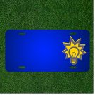 Custom Personalized License Plate With Add Names To Light Light Bulb Globe