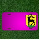 Custom Personalized Car License Plate With Add Names To Stag Hart Buck