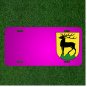 Custom Personalized Car License Plate With Add Names To Stag Hart Buck