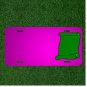 Custom Personalized Car License Plate With Add Names To Scroll Paper Blank