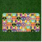 Custom Personalized License Plate Auto Tag With Amazing Colorful Skulls Design