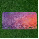 Custom Personalized License Plate Auto Tag With Amazing Creative Art Design