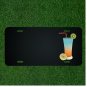 Custom Personalized License Plate With Add Names To Juice Lime Cocktail
