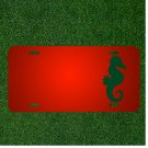 Custom Personalized License Plate With Add Names To Seahorse Sea Horse