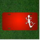 Custom Personalized License Plate With Add Names To Lizard Gekko Reptile