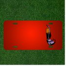 Custom Personalized License Plate With Add Names To Vacuum Cleaner Appliance