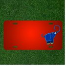 Custom Personalized License Plate With Add Names To Elephant Africa Animal
