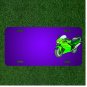 Custom Personalized License Plate With Add Names To Motorbike Fast Speed