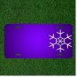 Custom Personalized License Plate With Add Names To Snowflake Snow Flake