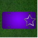 Custom Personalized License Plate With Add Names To Star Favorite Bookmark