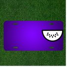 Custom Personalized License Plate With Add Names To Watermelon Slice Fruit
