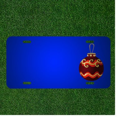 Custom Personalized License Plate With Add Names To Ornament Christmas Xmas