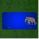 Custom Personalized License Plate With Add Names To Elephant Pachyderm Animal