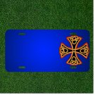Custom Personalized License Plate With Add Names To Cross Christian Religion