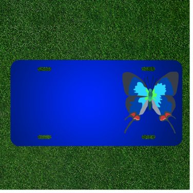 Custom Personalized License Plate With Add Names To Animal Bug Butterfly