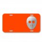 Mask Face Iron Mask Mask Mask Mask On License Plate Car Front Add Names