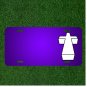 Custom Personalized License Plate With Add Names To Cross Religion