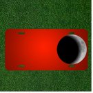 Custom Personalized License Plate With Add Names To Moon Lunar Phases Cycle