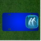 Custom Personalized License Plate With Add Names To Icons Symbols Button