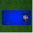 Custom Personalized License Plate With Add Names To E Letter 3D Png Graphics
