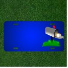 Custom Personalized License Plate With Add Names To Mail Letter Envelope