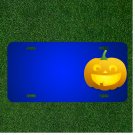 Custom Personalized License Plate With Add Names To Halloween Face Happy