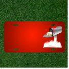 Custom Personalized License Plate With Add Names To Mailbox Letterbox Post Box