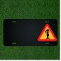 Custom Personalized License Plate With Add Names To Alien Peace Symbol Sign NEW