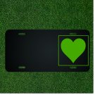 Custom Personalized License Plate With Add Names To Green Fancy Box Design NEW