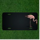 Custom Personalized License Plate With Add Names To Fancy Pink Swan Design NEW