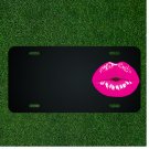 Custom Personalized License Plate With Add Names To Pink Lip Stick Design NEW