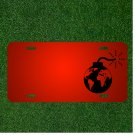Custom Personalized License Plate With Add Names To Save The Planet Pump Map