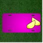 Custom Personalized Car License Plate With Add Names To Lemon Sliced Two Sour