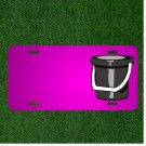 Custom Personalized Car License Plate With Add Names To Bucket Toy Pail Gray