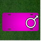Custom Personalized Car License Plate With Add Names To Boy Man Gender Male