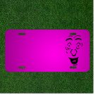 Custom Personalized Car License Plate With Add Names To Man Face Person Human