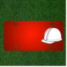 Custom Personalized License Plate With Add Names To Hat Helmet Construction