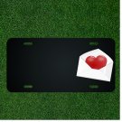 Custom Personalized License Plate With Add Names To Love In Envelope Design NEW
