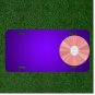 Custom Personalized License Plate With Add Names To Disc Pink Cd Compact Disc