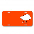 Rain Weather Clouds Rain Rain Rain On License Plate Car Front Add Names