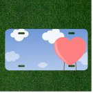 Sky Balloon Hot Air Balloon Blue Custom Novelty License Plate Car Tag