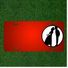 Custom Personalized License Plate With Add Names To Couple Kiss Love
