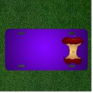 Custom Personalized License Plate With Add Names To Apple Apple Core